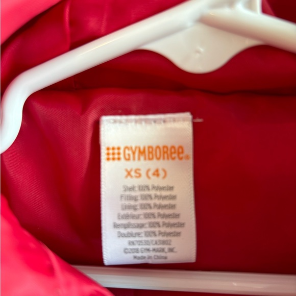 Gymboree boys jacket in red and gray - Picture 6 of 6